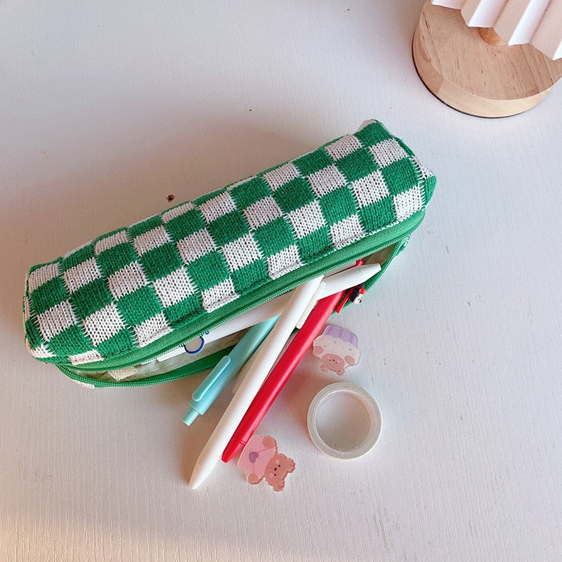 Zipper Pouch Lipsticks Make Up Brush Bag Makeup Pouch 3D Flower Print Cosmetic Bag Vintage Style Women Pencil Case Makeup Bag