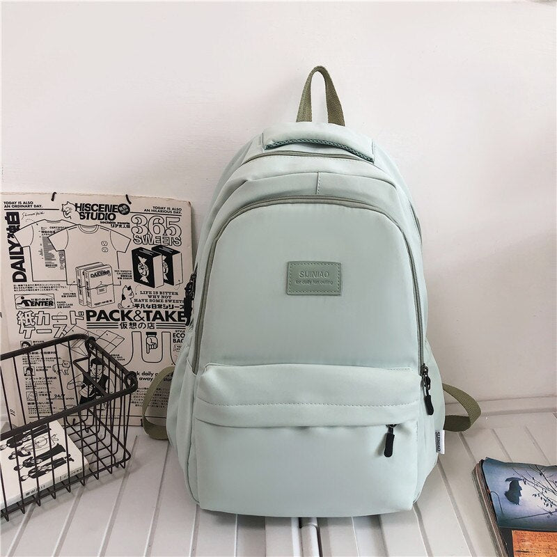 waterproof travel Nylon Backpack for Teenagers outdoor travel Schoolbags for Girl Large Capacity Fashion Ladies Backbags Mochila