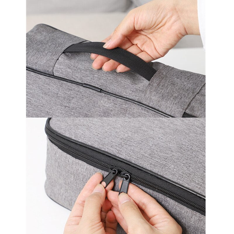 Document Bag Large Capacity Travel Passport Wallet Card Organizer Men's Business Waterproof Storage Pack Home Accessories Item