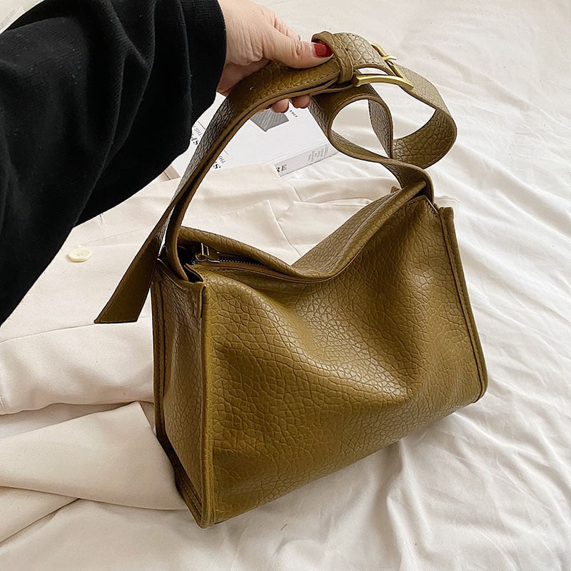 Occident Style Women New Fashion PU Leather Crossbody Sling Bags Lady Feminine Woman Handbag Cross Body Zip Slingle Shoulder Bag