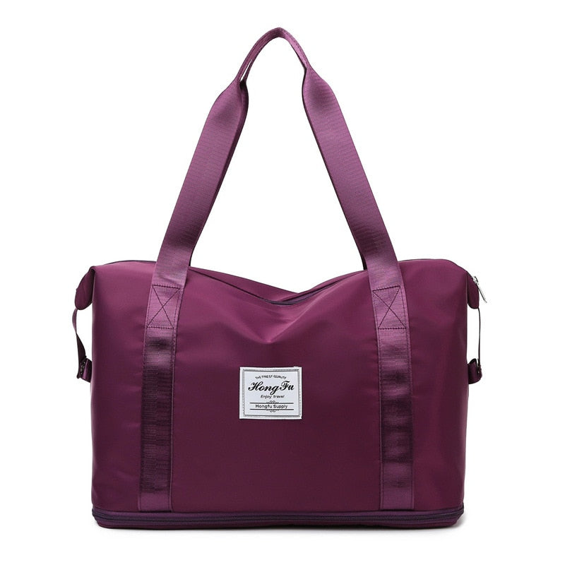 Large Capacity Travel Bags Female Male Portable Folding Bag Travel Waterproof Duffel Bags Gym Bag Organizer Men Women Handbags