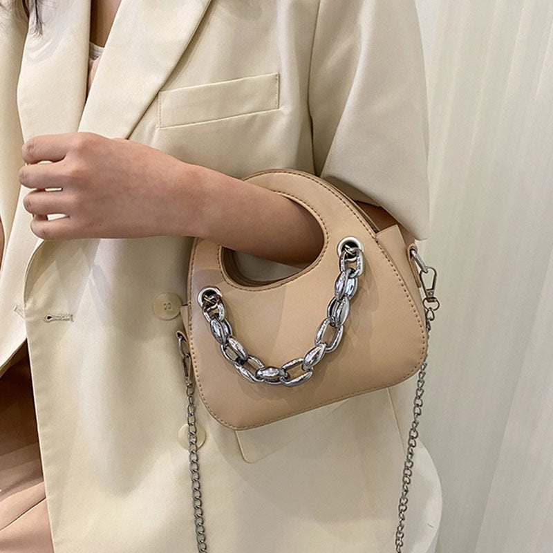 Brand Designer Women Bag Luxury Leather Small Crossbody Bags High quality Chain Handbag Purse Fashion Chain Female Shoulder Bag