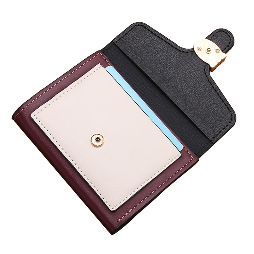 Newest Luxury Women Wallet Simple Fashion Money Coin Bag Ladies Leather ID Card Holder