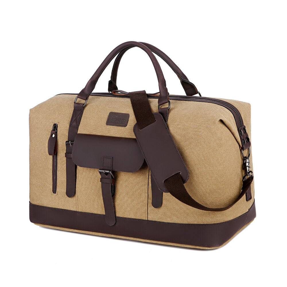 1pc/2pc Travel Bags Large Capacity Handbags Luggage Canvas Bag Cut-proof Overnight Travel Shoulder Bags briefcase Dropshipping