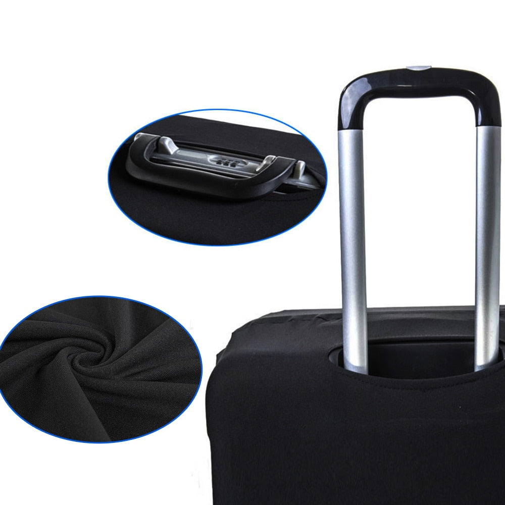 Luggage Cover Protective Thickening Travel Accessories Luggage Dust Cover for 18-28 Inch Bear Print Fashion Suitcase