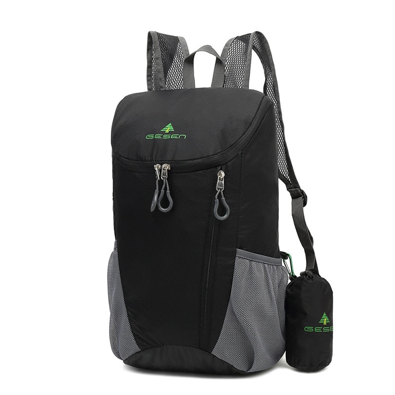 Portable Folding Outdoor Travel Backpack Men's Hiking Climbing Sports Backpack Women's Waterproof Luggage Backpack School Bag
