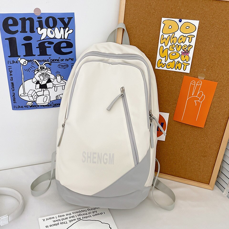 Korean Version Of The Fashion Female Student Computer Backpack Ultra-Light Large-Capacity 50 L Mountaineering Travel Backpack