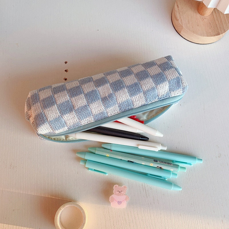 Zipper Pouch Lipsticks Make Up Brush Bag Makeup Pouch 3D Flower Print Cosmetic Bag Vintage Style Women Pencil Case Makeup Bag
