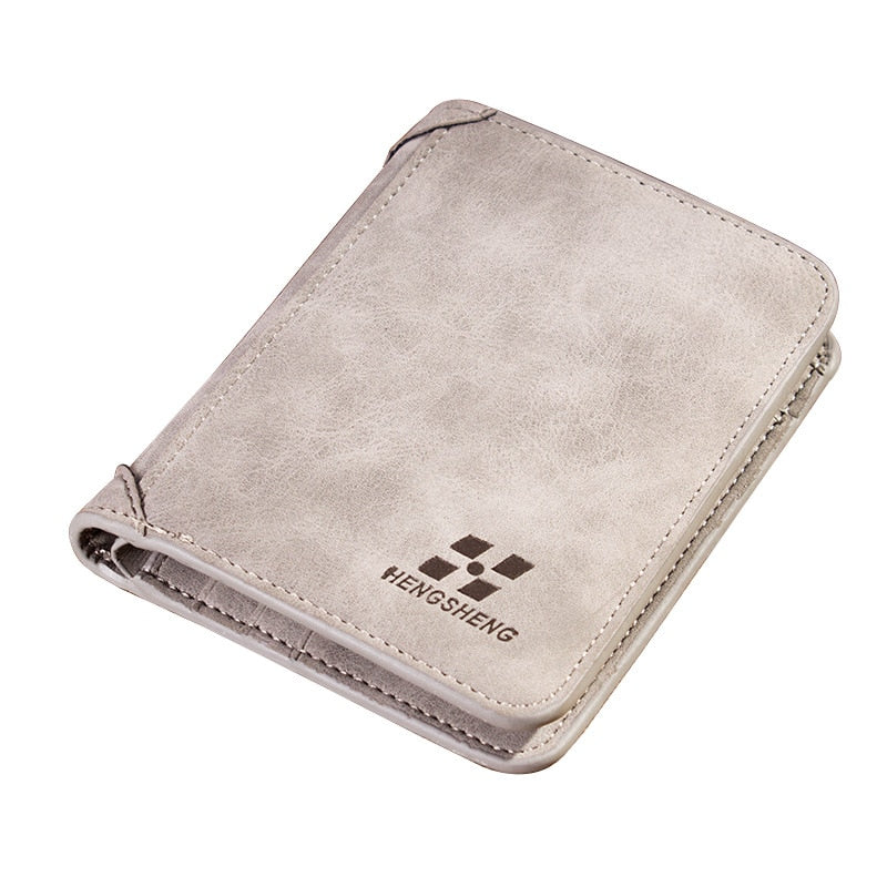 wallet for men short Casual carteras Short Wallets PU Leather Male billetera hombre luxury small Zipper coins bag cartera hombr