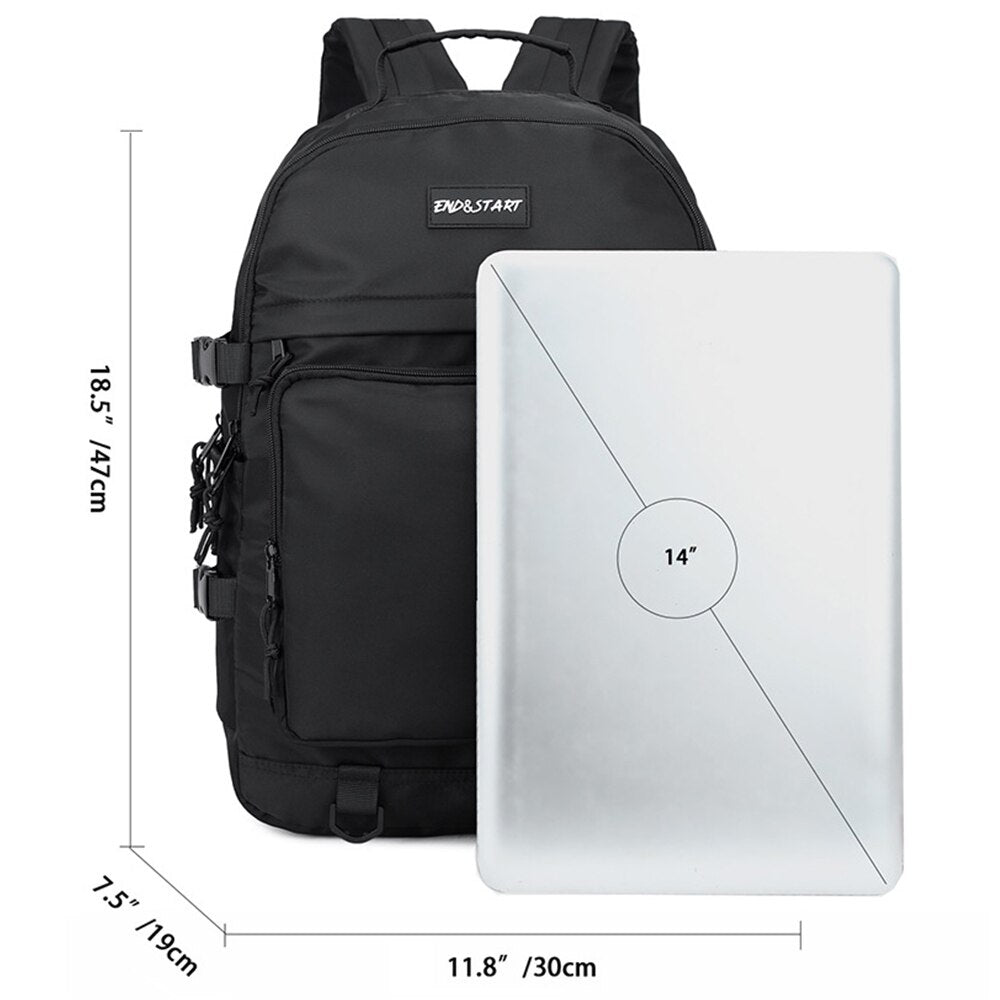 Heroic Knight Men's Backpack Sling Large Capacity Back Durable Students New Designer Mochila An-ti Theft Travel Daypack For Men