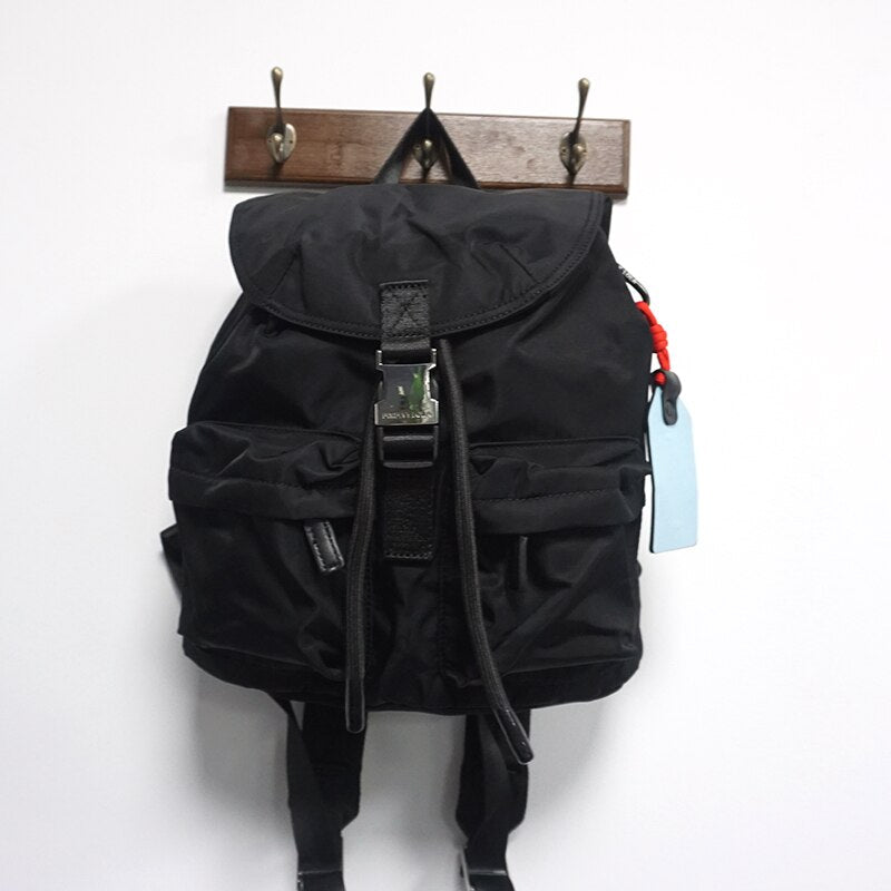 Fashion Brand Tassel Women's Backpack Nylon Waterproof Travel Female Backpacks Casual Large Capacity Flap School Backpack Bolsos