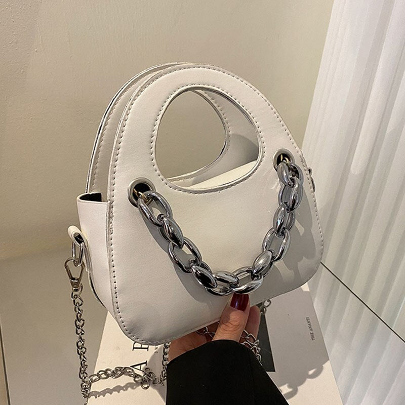 Brand Designer Women Bag Luxury Leather Small Crossbody Bags High quality Chain Handbag Purse Fashion Chain Female Shoulder Bag