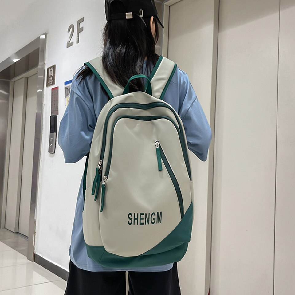 Korean Version Of The Fashion Female Student Computer Backpack Ultra-Light Large-Capacity 50 L Mountaineering Travel Backpack