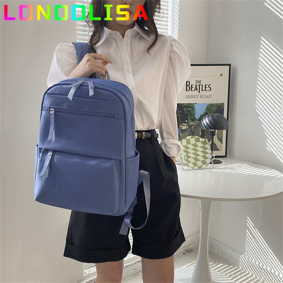 Women's Backpacks on Luggage Casual Large Capacity Female Outdoor School Bookbag for Teen Girl Bagpack Ladies Rucksack Mochilas