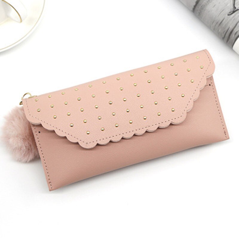 Long Women's Wallet Female Purses Tassel Coin Purse Card Holder Wallets PU Leather Clutch Money Bag Purses Card Holder carteira