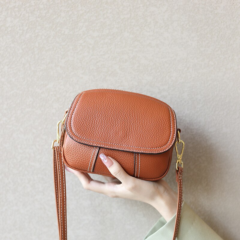 Fashion Women Bag Genuine Leather Small Crossbody Female Shoulder Messenger Bags Mini