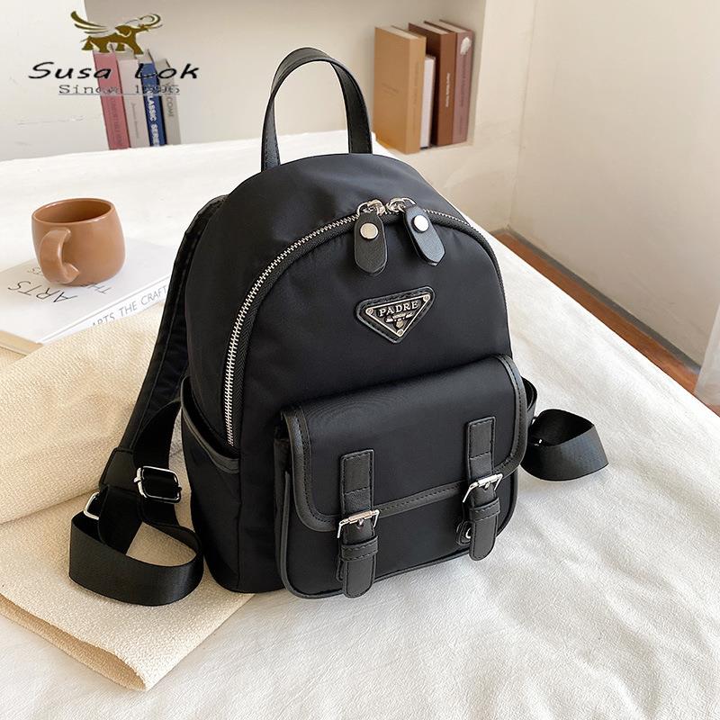 Women Luxury Brand Nylon Fabric Waterproof Female Backpack Fashion Leisure Girl Backpack Bag Mochila Shoulder Bag