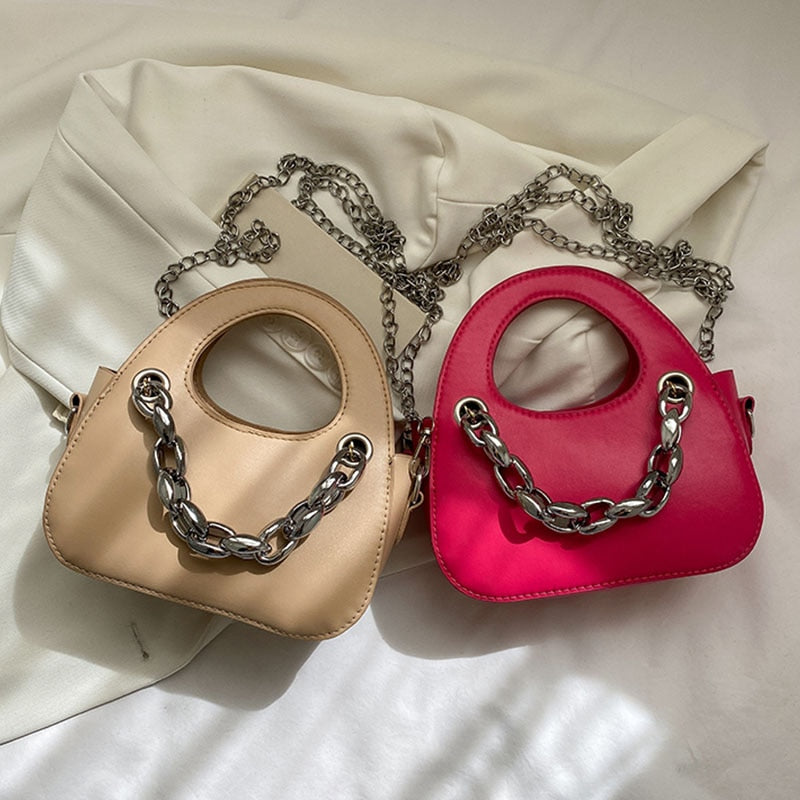Brand Designer Women Bag Luxury Leather Small Crossbody Bags High quality Chain Handbag Purse Fashion Chain Female Shoulder Bag