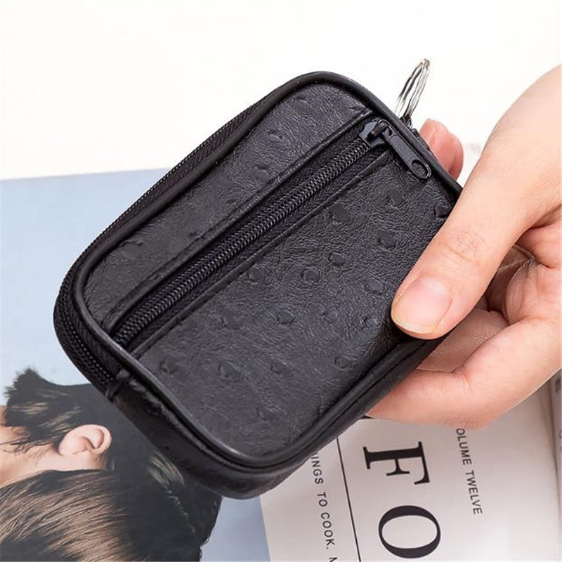 Women Men Coin Purse Men Small Bag Wallet Change Purses Zipper Money Bags Children Mini Wallets Leather Key Holder Carteira