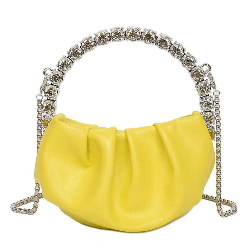 Fashion Female Mini Banquet Bag Handbags Luxury Designer Chain Shoulder Messenger Bags High Quality Cosmetic Diamond Women's Bag