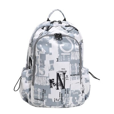 Big Capacity Women Men's Oxford Laptop Backpacks High Middle School Boys College Book Bags 15.6" Computer Travel Out Door