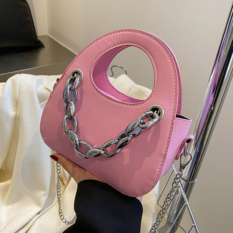Brand Designer Women Bag Luxury Leather Small Crossbody Bags High quality Chain Handbag Purse Fashion Chain Female Shoulder Bag