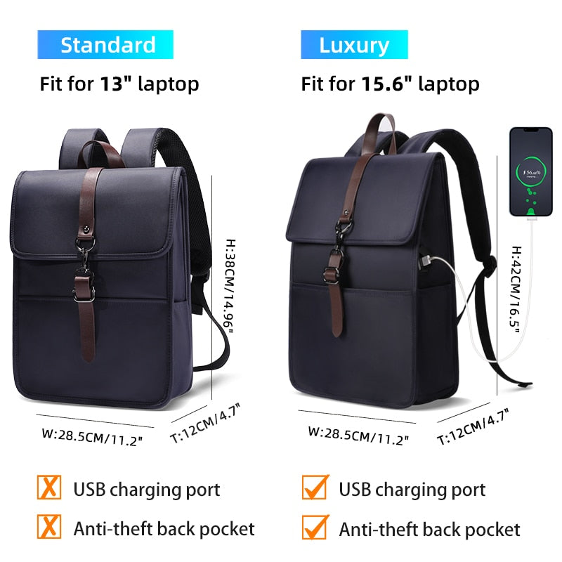Heroic Knight Men's Fashion Laptop Backpack Waterproof Boy School Backpacks Male Business Travel Bag Women's Backpack New Design