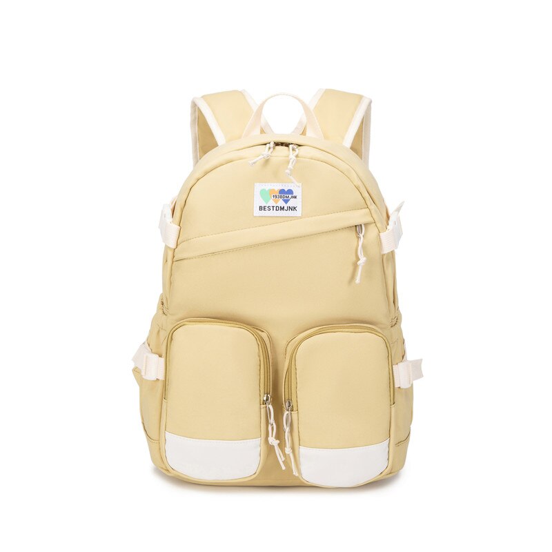 Girl Travel White Kawaii Book Backpack Trendy Women Laptop School Bag Female College Backpack Teenager Fashion Lady Leisure Bags