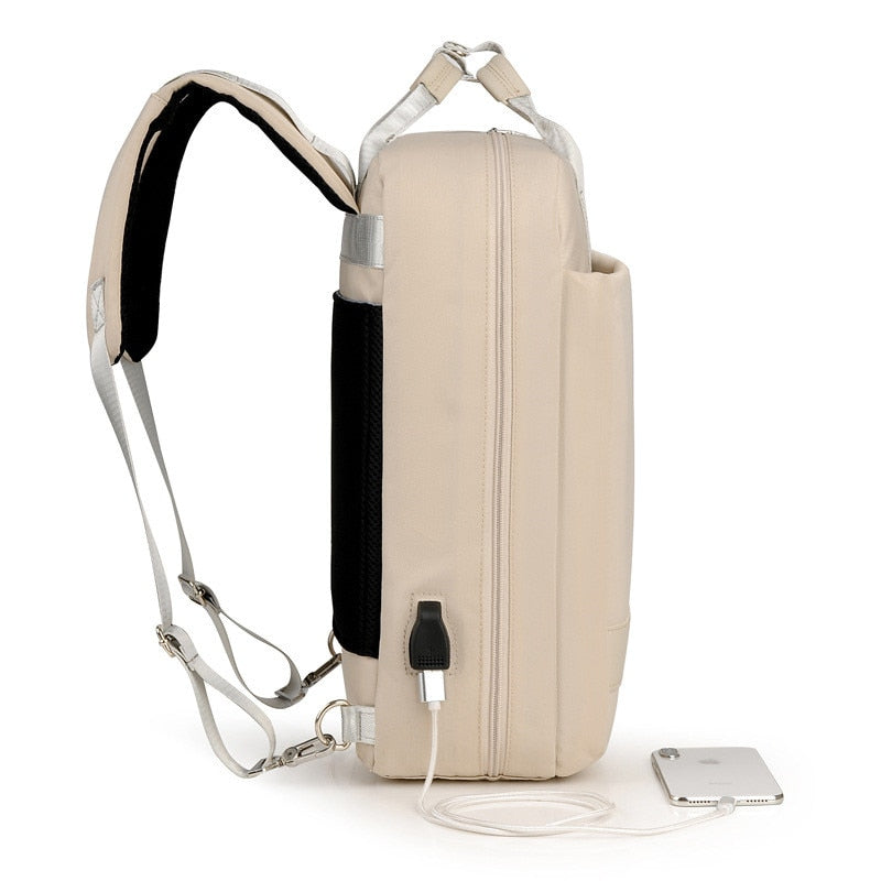 Travel Bagpack USB charging laptop backpack for teenage students girls school backpack bag Female Backpacks