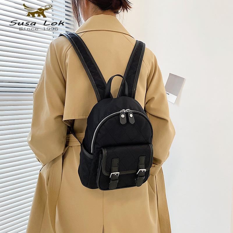 Women Luxury Brand Nylon Fabric Waterproof Female Backpack Fashion Leisure Girl Backpack Bag Mochila Shoulder Bag