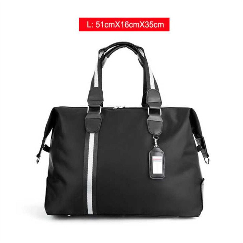 Large Capacity Men's Travel Bag Women Waterproof Nylon Hand Luggage Crossbody Multifunction Duffle Bags Packing Cubes Tote