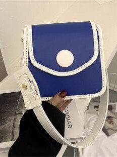 Pu Leather Crossbody Bags for Women Casual Solid Color Fashion Handbag Design High Quality Female Messenger Luxury Shoulder Bag