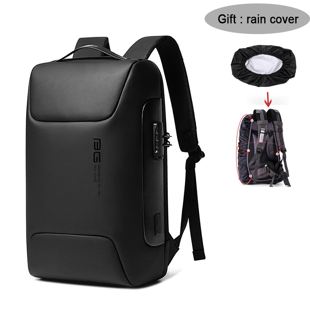 Business Backpack Men Luxury Anti-theft Waterproof School Laptop Backpacks USB Charging Travel Bag Aesthetic Backpack Design