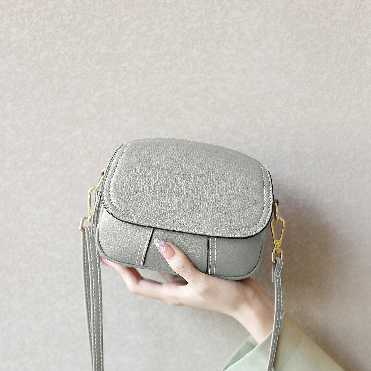 Fashion Women Bag Genuine Leather Small Crossbody Female Shoulder Messenger Bags Mini