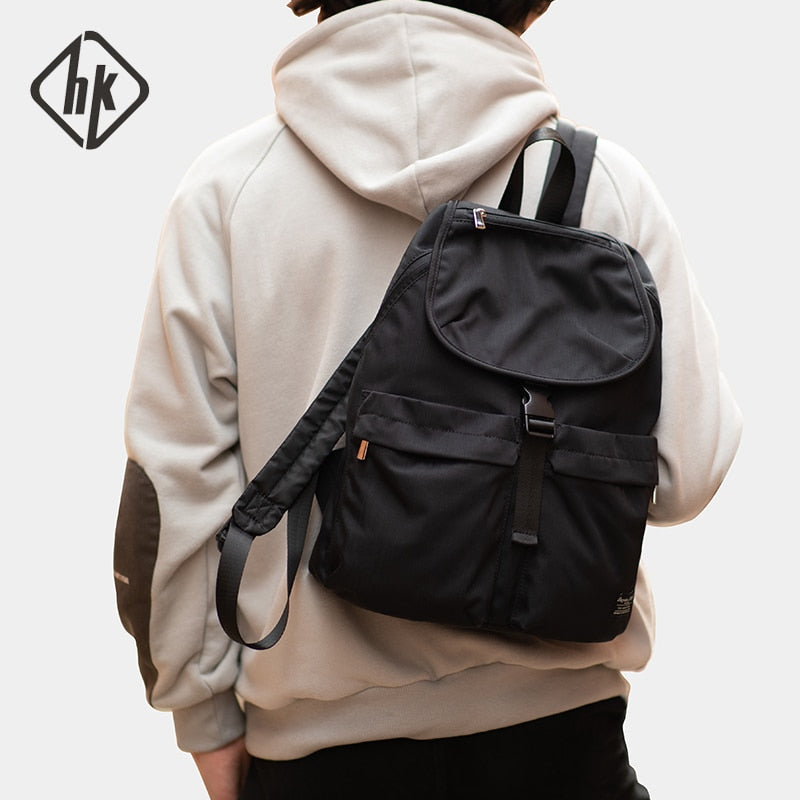HK Men's Mini Backpack Japanese and Korean Style Teenager School Boys Girls Backpack Cute Travel Bag Women's Backpack Mochila