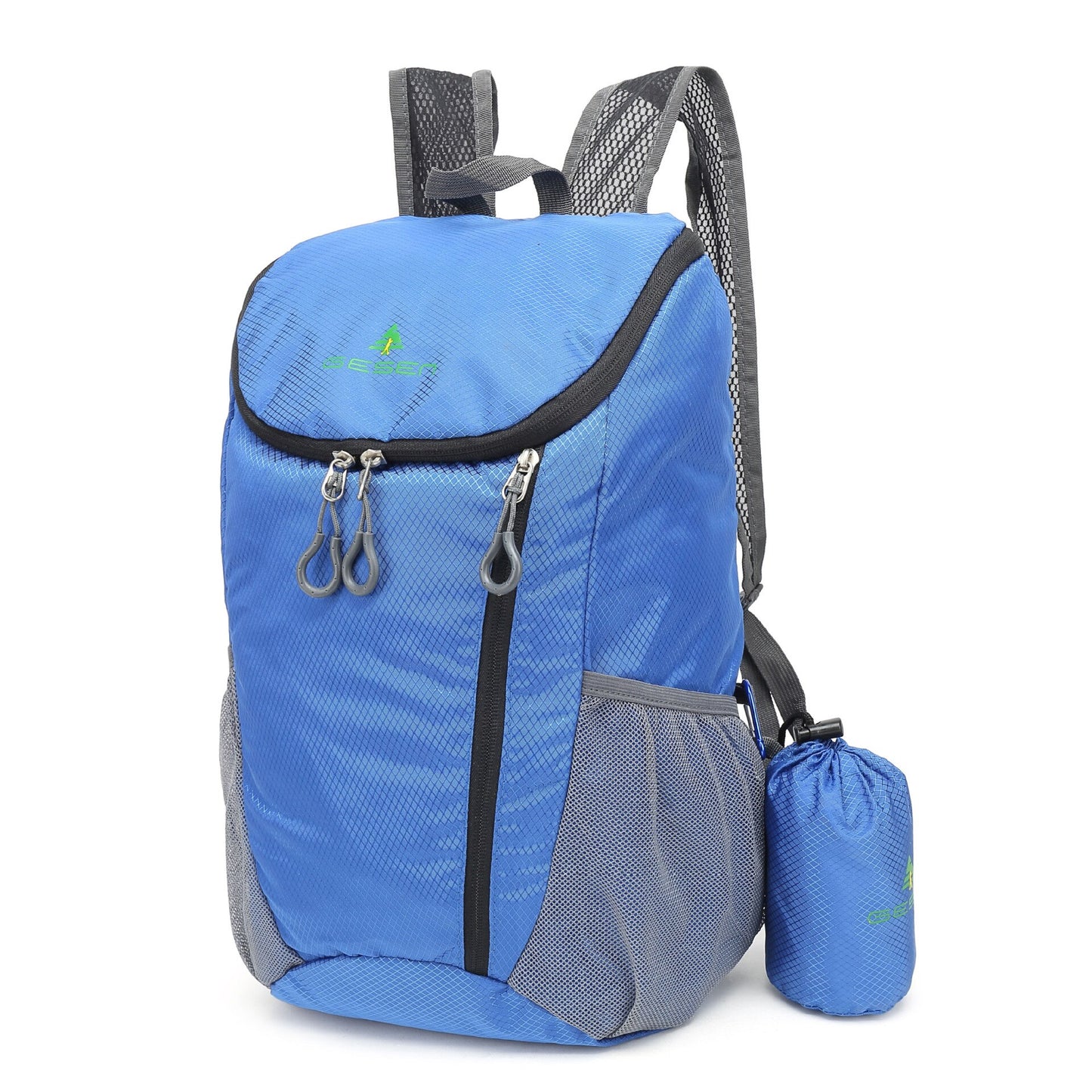 Portable Folding Outdoor Travel Backpack Men's Hiking Climbing Sports Backpack Women's Waterproof Luggage Backpack School Bag