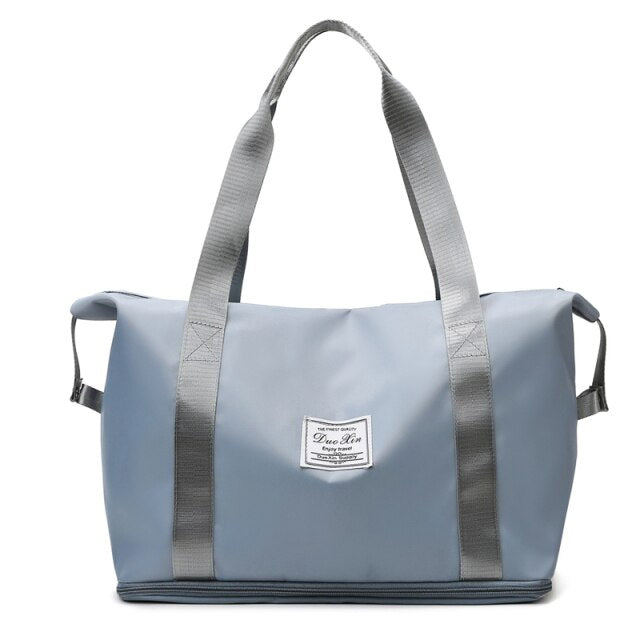 Foldable Large Capacity Storage Folding Bag Travel Bags Tote Carry On Luggage Handbag Waterproof Duffel Women Shoulder Bags