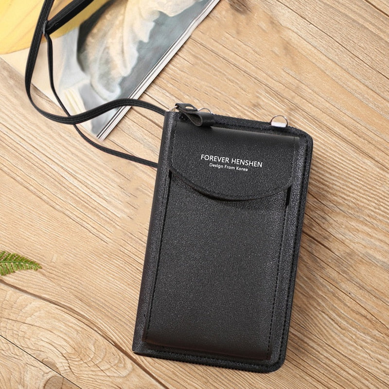 Luxury Women's Handbags Pu Leather Bag For Woman Female Clutch Phone Bags Women Business Card Holder Wallet Shoulder Bag