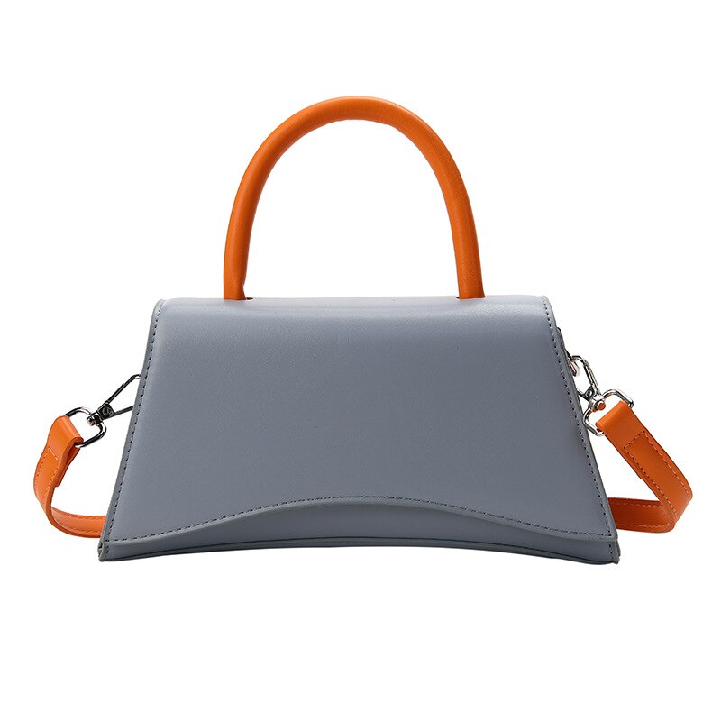 Contrasting Color Small Square Bag New High-quality Ladies Luxury Casual Simple Shoulder Bag Trendy Fashion Messenger Bag