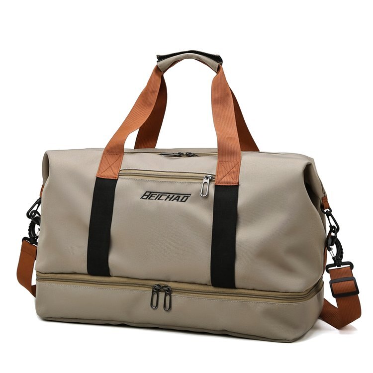 Unisex Large Capacity Travel Tote Bags Women Canvas Travel Handbag Men Sports Shoulder Bag Waterproof Travel Duffle Bag Foldable