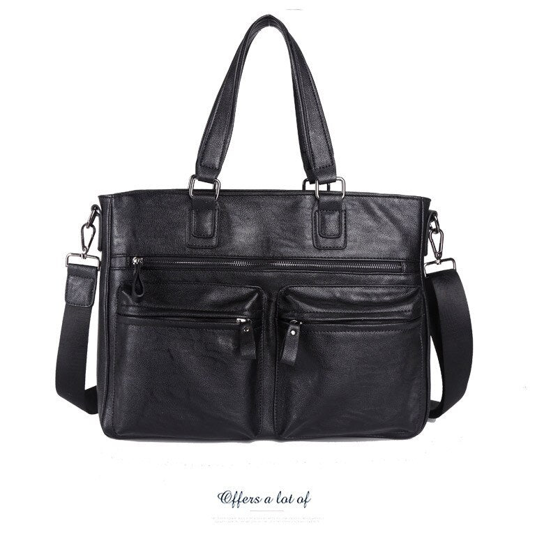 Scione Men's Shoulder Bag Nylon Material British Casual Fashion School Style High Quality Multi-function Large Capacity Design