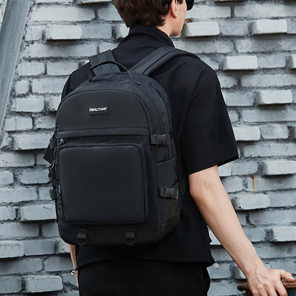 Heroic Knight Men's Backpack Sling Large Capacity Back Durable Students New Designer Mochila An-ti Theft Travel Daypack For Men