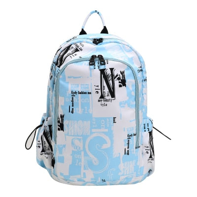 Big Capacity Women Men's Oxford Laptop Backpacks High Middle School Boys College Book Bags 15.6" Computer Travel Out Door