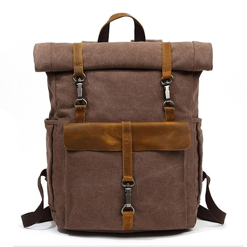 Vintage Travel Bags For Men New Canvas Backpack Luggage Rucksack Casual School Bags Mochila Laptop Backpacks