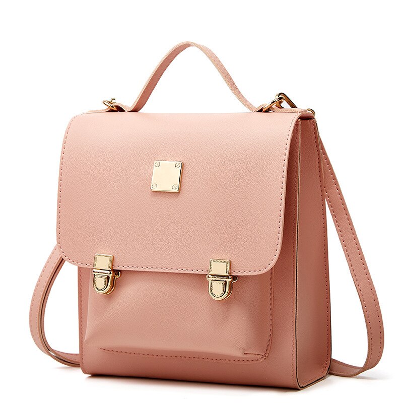 British College Style small Backpack Women Bag Trendy Fashion All-match Retro Shoulder M essenger Backpack