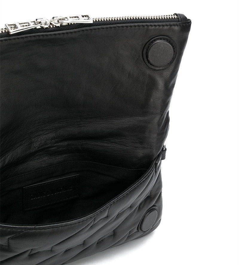 New Genuine Leather Women Bags Leather Bags For Women Shoulder Bags Wings Decoration Simple Womens Handbags Ladies Crossbody Bag