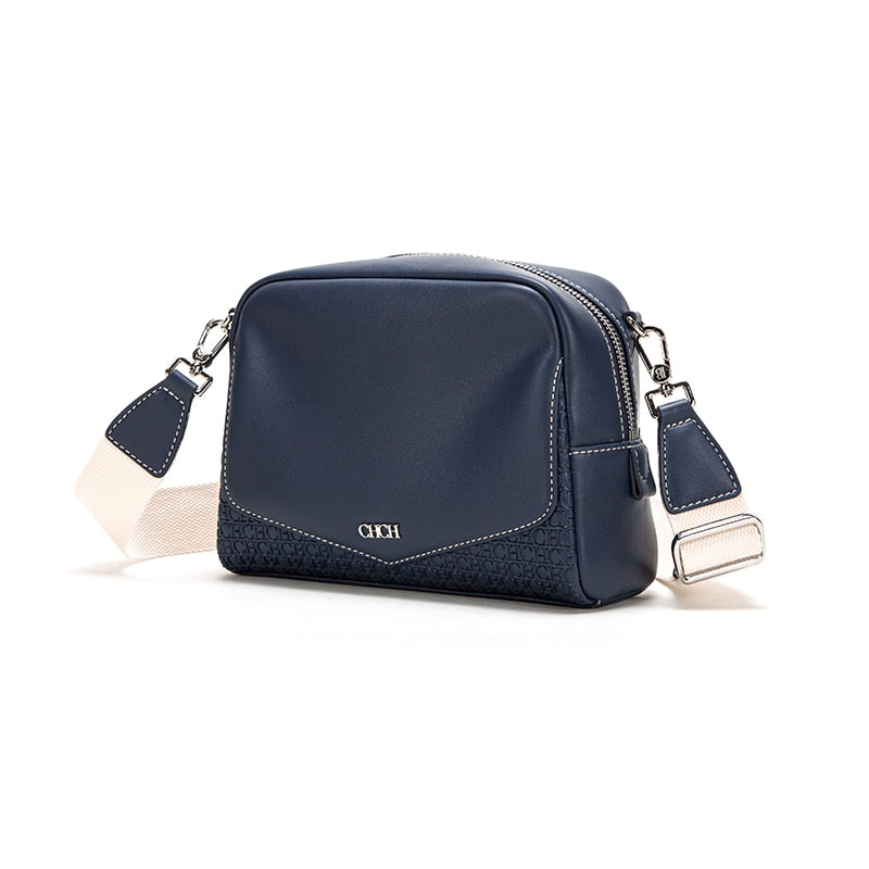 CHCH New Women's Retro Messenger Leather Mobile Phone Shoulder Bag Fashion Cow Leather Handbag