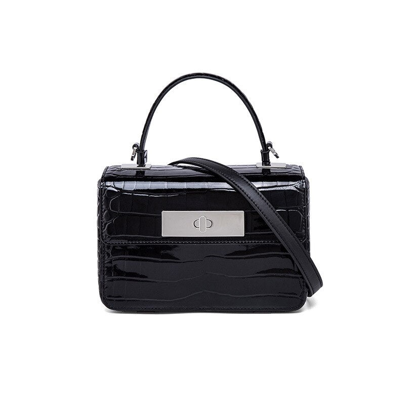 Newest Genuine Leather Messenger Three Layers Zipper Flap Cow Leather Women Bag Organ Shoulder Bag Crossbody Bag