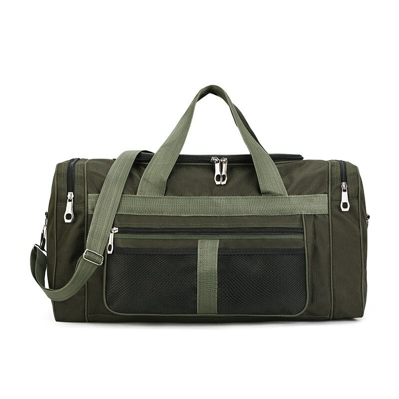 Large Capacity Travel Bags For Man Fashion Multifunction Unisex Luggage Bag Casual Sport Gym Bag Multiple Pockets Duffle Handbag