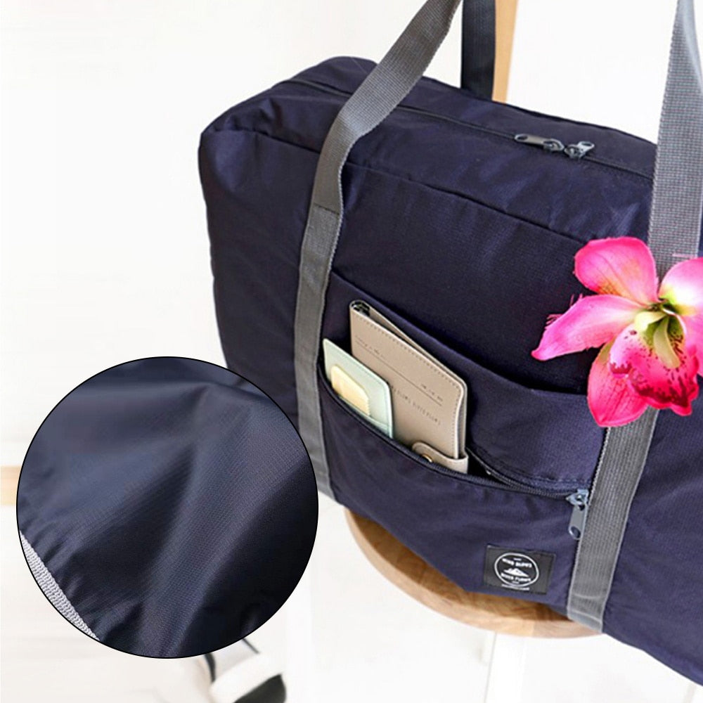 Storage Travel Bags Foldable Large Capacity Tote Carry on Luggage Handbag Color Duffel Women Men Portable Shoulder Gym Yoga Bags